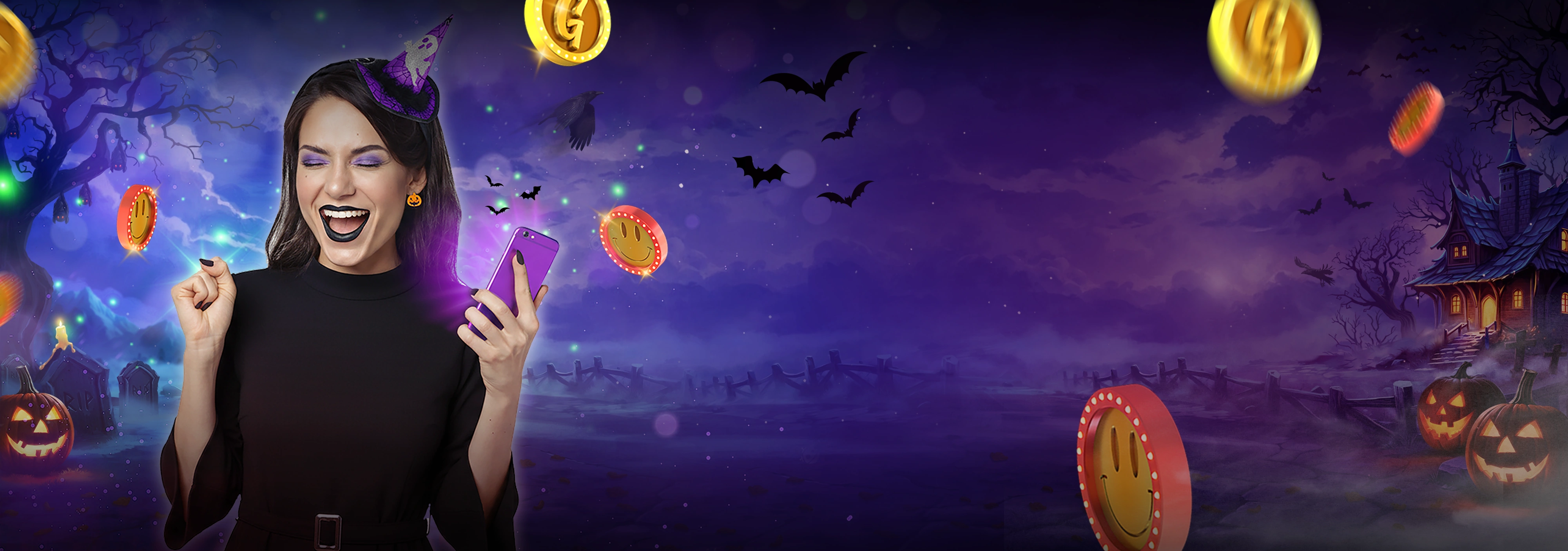 Big winning while playing Social Casino Games on mobile banner image