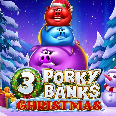 3 porky banks christmas